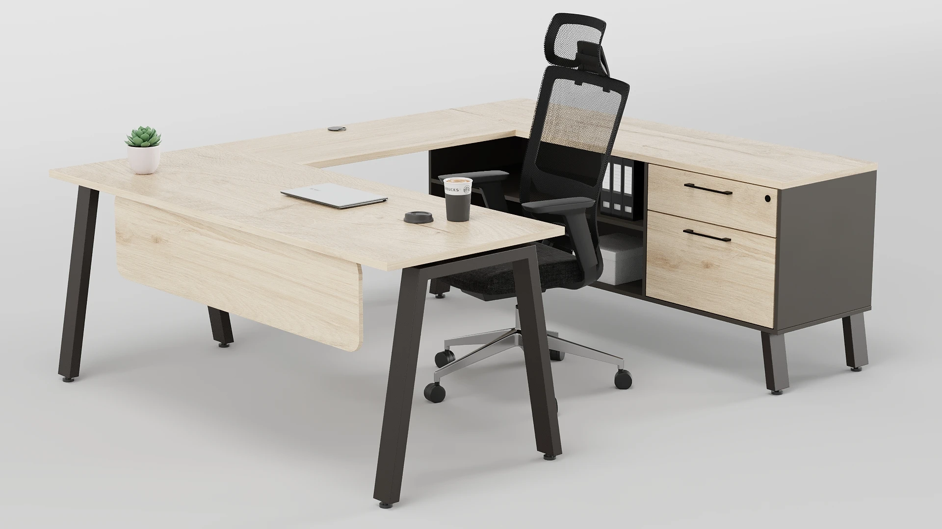 Escritorio Ejecutivo Nova Credenza