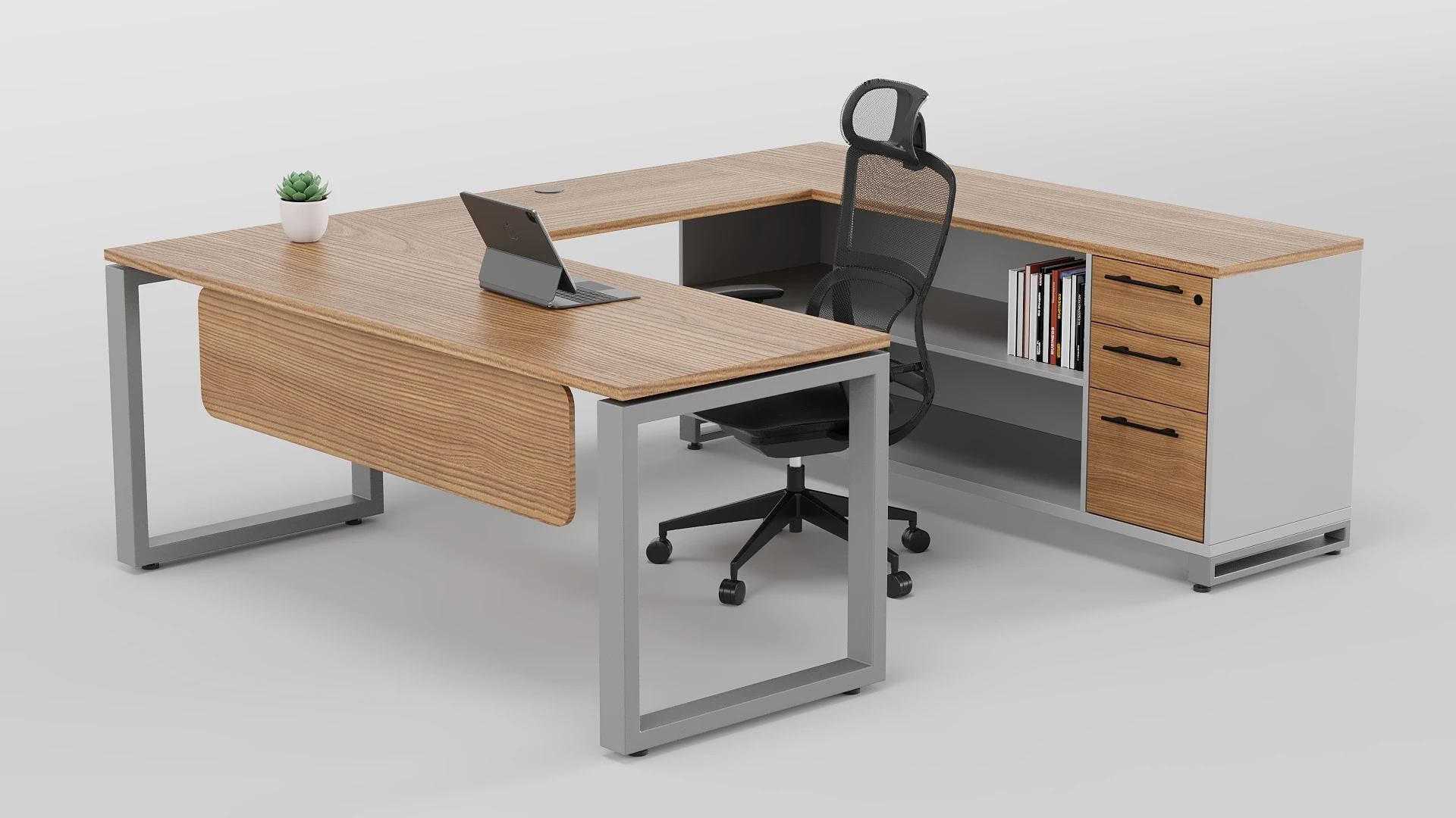 Escritorio Ejecutivo Onyx Credenza